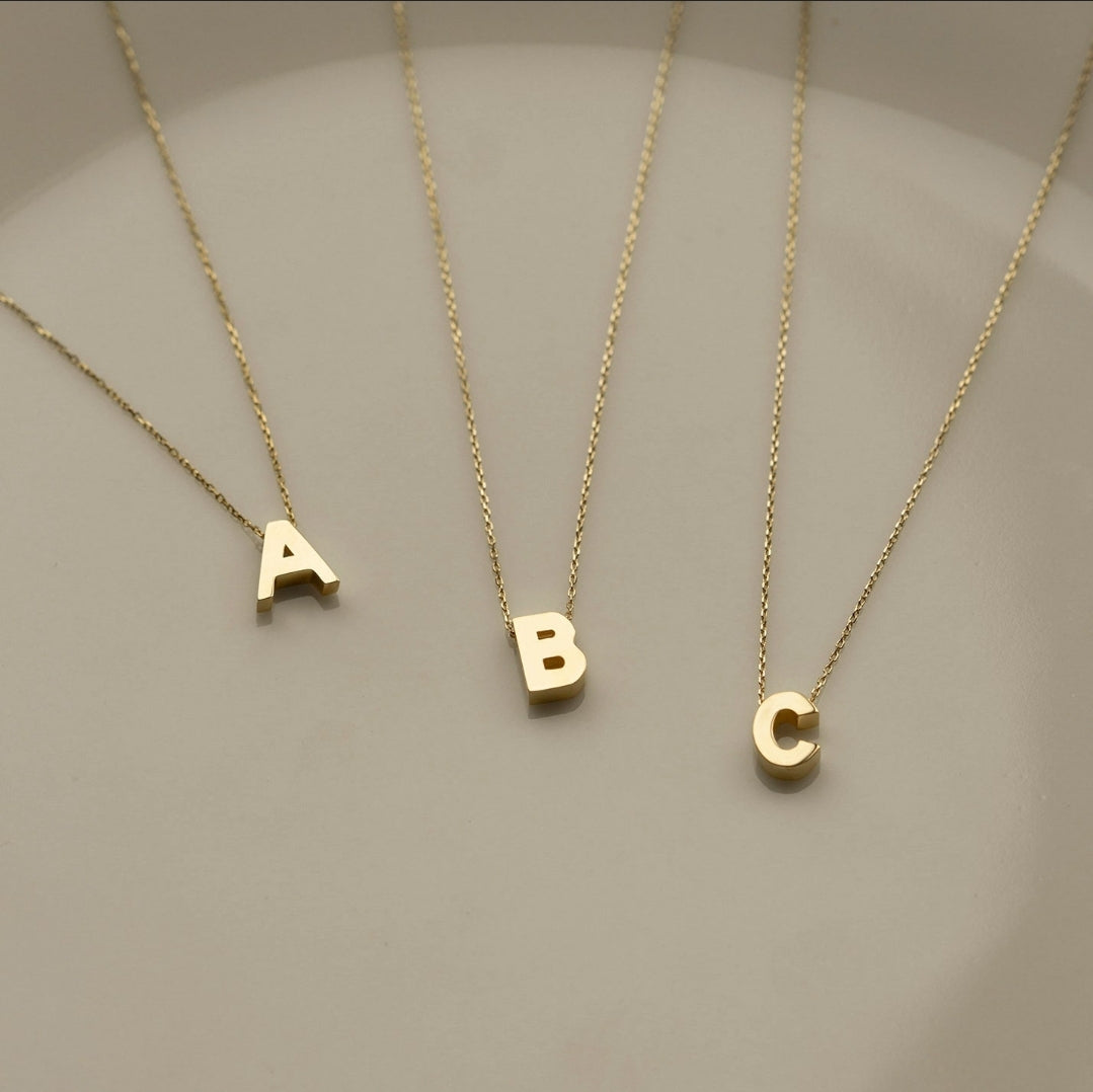Roma Initial Necklace